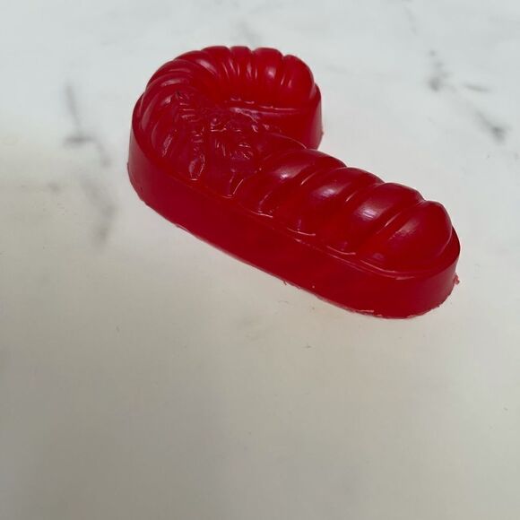 Candy Cane- soap bars- Set of 3- Handmade natural glycerin soap - Picture 2 of 7